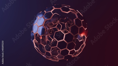 3D 8K Abstract Futuristic Wallpaper Background