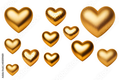 golden hearts