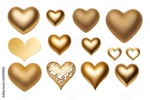 golden hearts