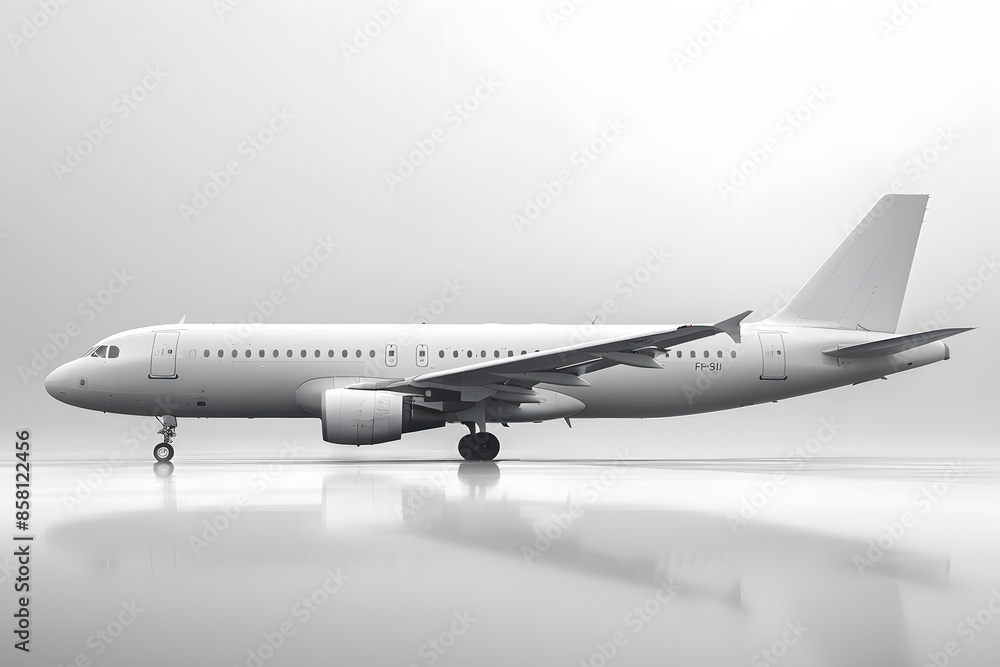 Obraz premium airplane on the ground