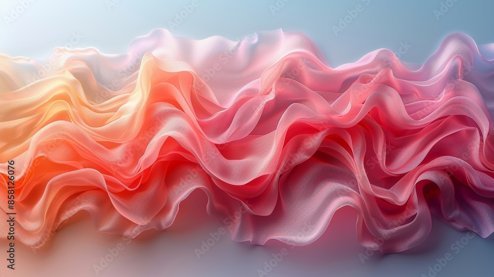 Mesmerizing 3D Abstract Multicolor Visualization Mesmerizing 3D Abstract Multicolor Visualization