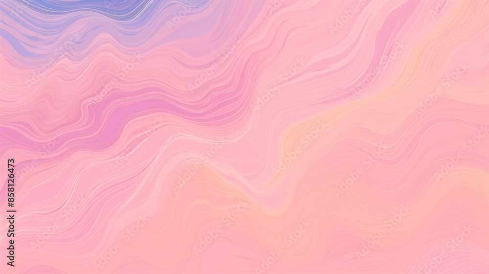 Wavy pastel soft light background in pink, purple and peach colors Wavy pastel soft light background in pink, purple and peach colors