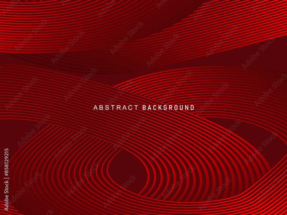 Abstract red glowing geometric lines on dark red background. Modern shiny red circle lines pattern. Futuristic technology concept, perfect for covers, posters, banners, brochures, websites, etc. Abstract red glowing geometric lines on dark red background. Modern shiny red circle lines pattern. Futuristic technology concept, perfect for covers, posters, banners, brochures, websites, etc.