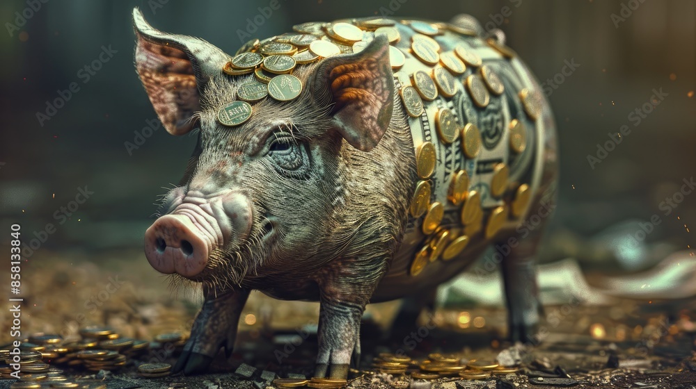 Golden Pig in a World of Riches Golden Pig in a World of Riches