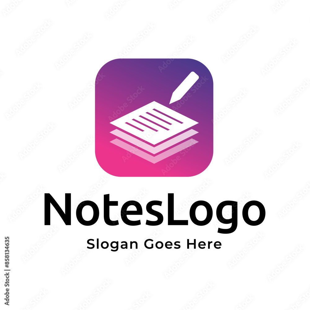notepad vector, icon or logo sign symbol illustration notepad vector, icon or logo sign symbol illustration