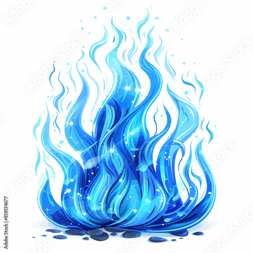 Blue fire