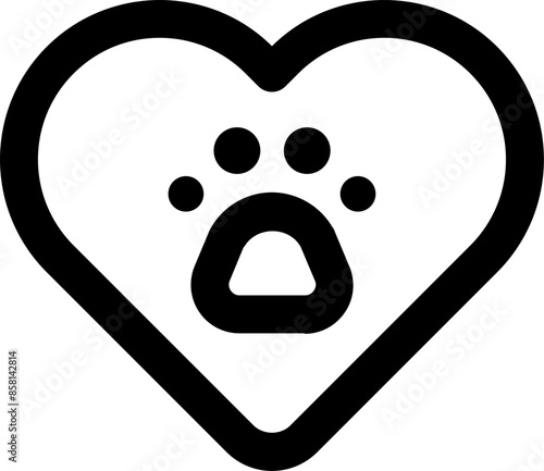 Love icon vector illustration asset element