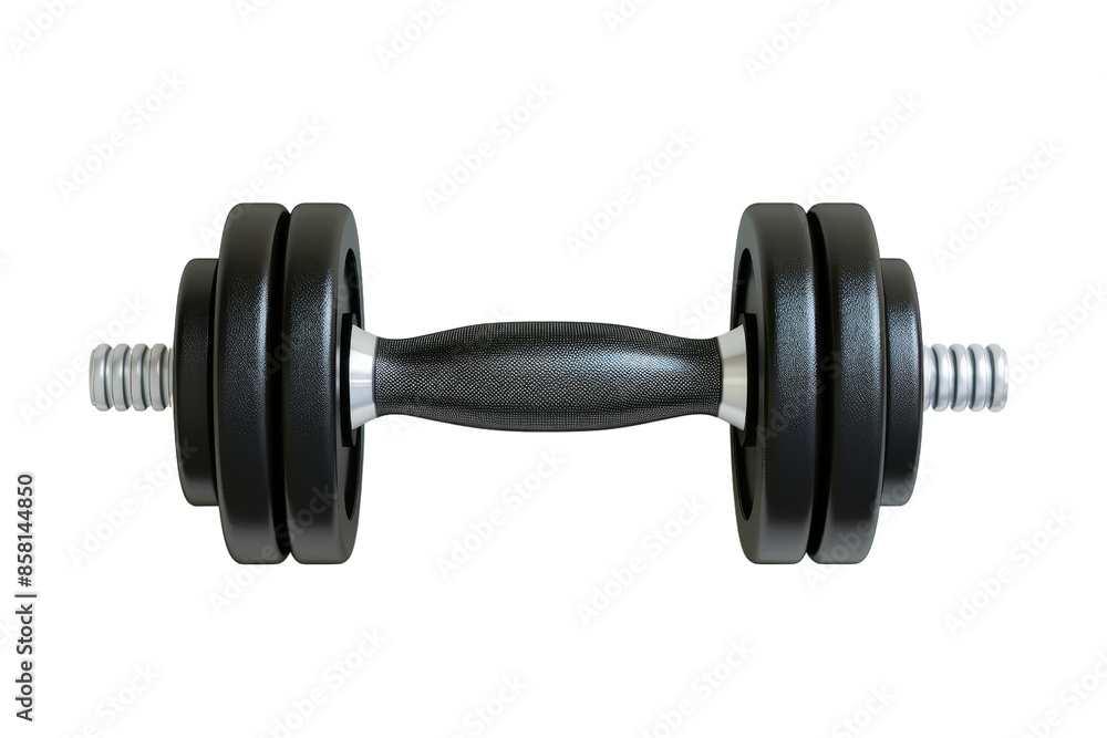 Black adjustable dumbbell for strength training and fitness. Ideal for home gym workouts and muscle building. Black adjustable dumbbell for strength training and fitness. Ideal for home gym workouts and muscle building.