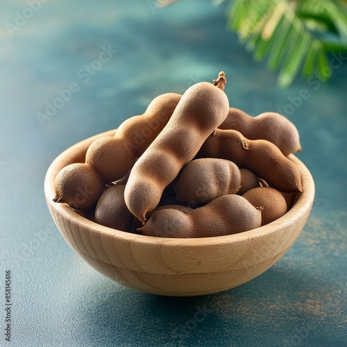 Fresh delicious ripe tamarind photo