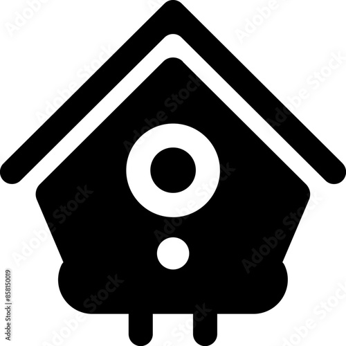 Bird House icon vector illustration asset element