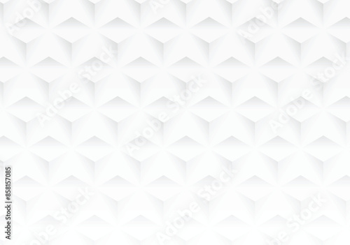 3d white geometric texture