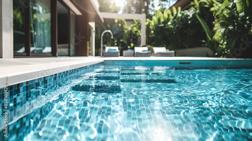Luxurious Poolside Serenity © Manuel
