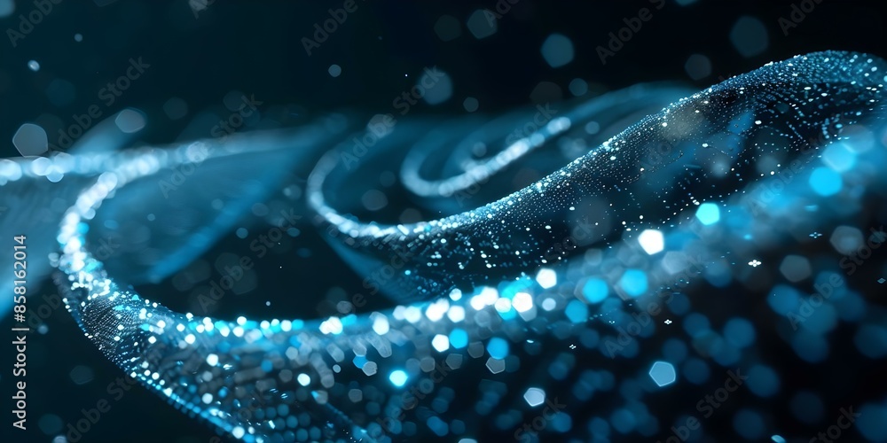 DNA nucleus swirls with vast data possibilities representing uncharted DNA storage tech. Concept DNA storage, Nucleus swirls, Data possibilities, Uncharted technology, DNA technology DNA nucleus swirls with vast data possibilities representing uncharted DNA storage tech. Concept DNA storage, Nucleus swirls, Data possibilities, Uncharted technology, DNA technology
