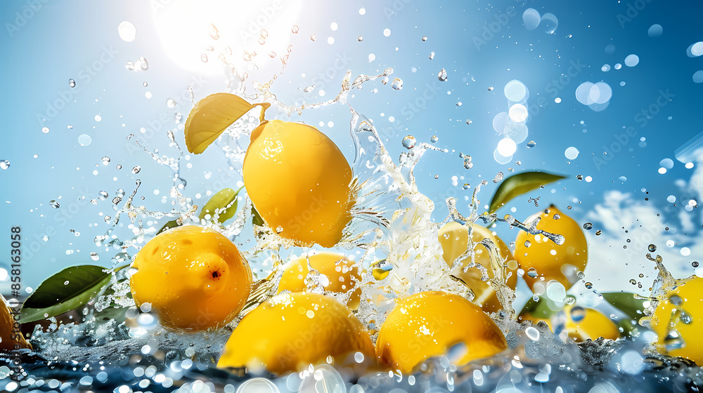 Refreshing Splash of Lemons Refreshing Splash of Lemons