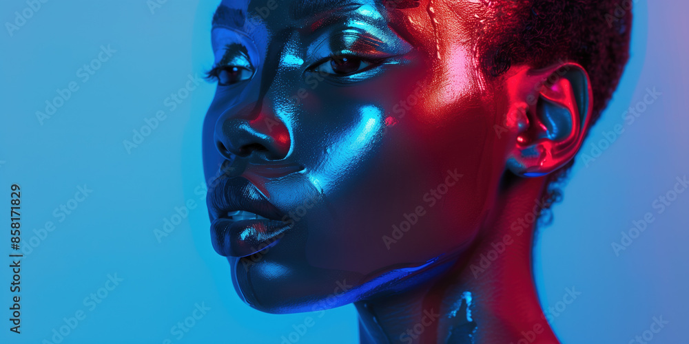 A high-fashion photo shoot featuring a model A high-fashion photo shoot featuring a model