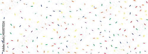 multicolor round lines confetti background 