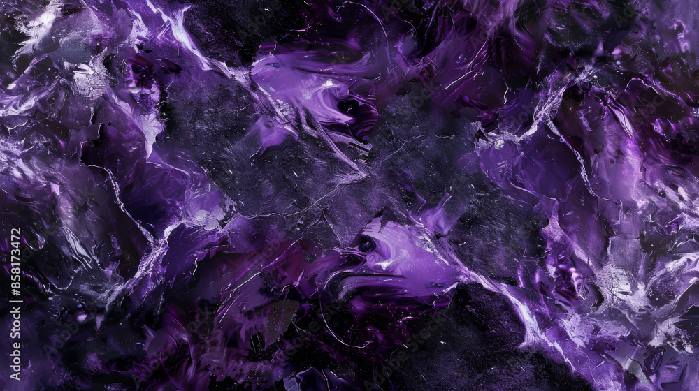 Obraz premium marble black and purple background
