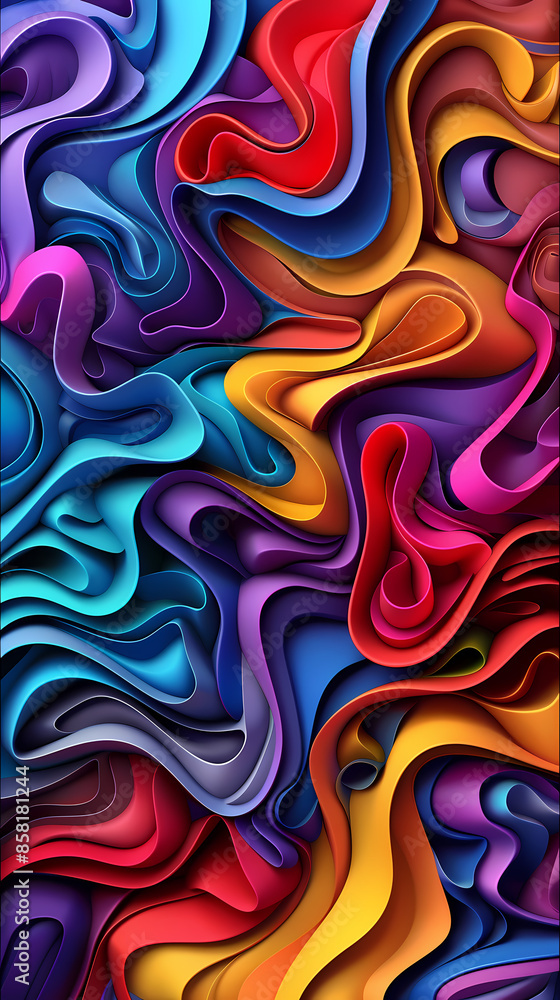 3D Bas-relief , abstract art background Colorful seamless vector illustration. 3D Bas-relief , abstract art background Colorful seamless vector illustration.