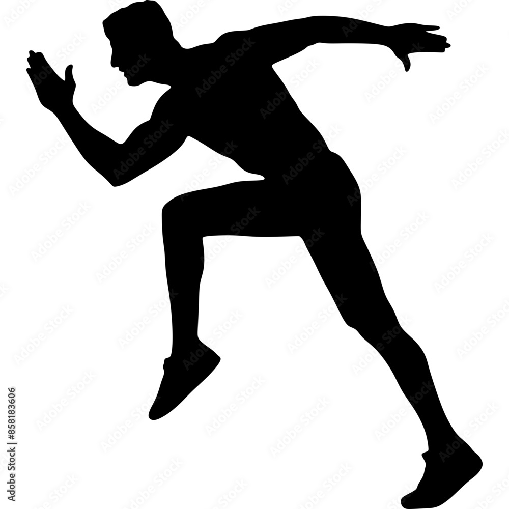 Running Glyph Icon Running Glyph Icon