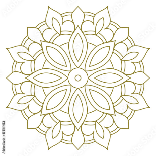 easy mandala design for coloring book, creative mandala art for mehendi design