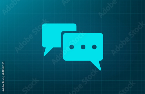 Vector illustration, blue background.