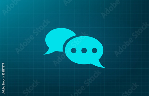 Vector illustration, blue background.