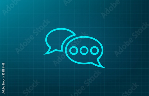 Vector illustration, blue background.