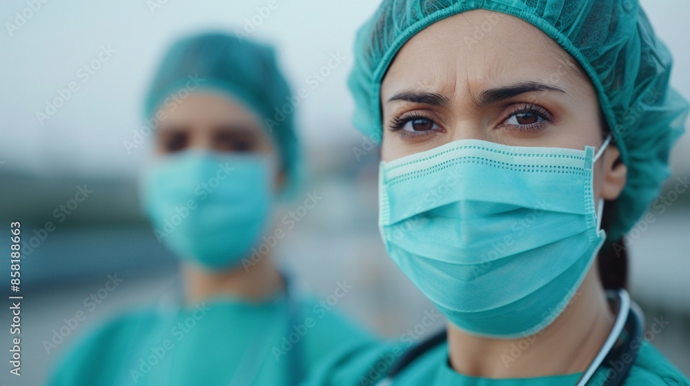 Healthcare workers running a public service announcement campaign about hepatitis, using billboards and social media to spread awareness and promote screening Healthcare workers running a public service announcement campaign about hepatitis, using billboards and social media to spread awareness and promote screening