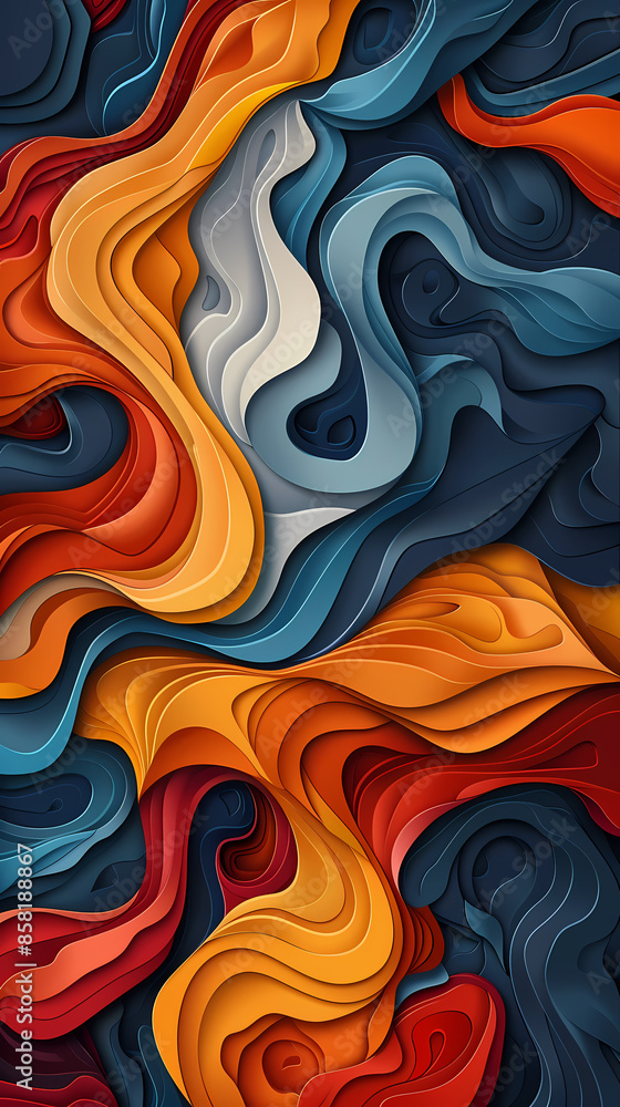 3D Bas-relief , abstract art background Colorful seamless vector illustration. 3D Bas-relief , abstract art background Colorful seamless vector illustration.