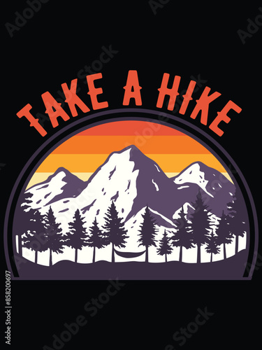 Wallpaper Mural Mountain t-shirt design Torontodigital.ca