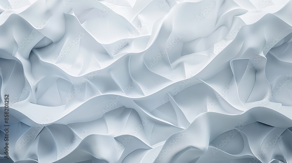 Abstract geometric pattern in white and grey hues, creating an elegant and contemporary background for visual content Abstract geometric pattern in white and grey hues, creating an elegant and contemporary background for visual content