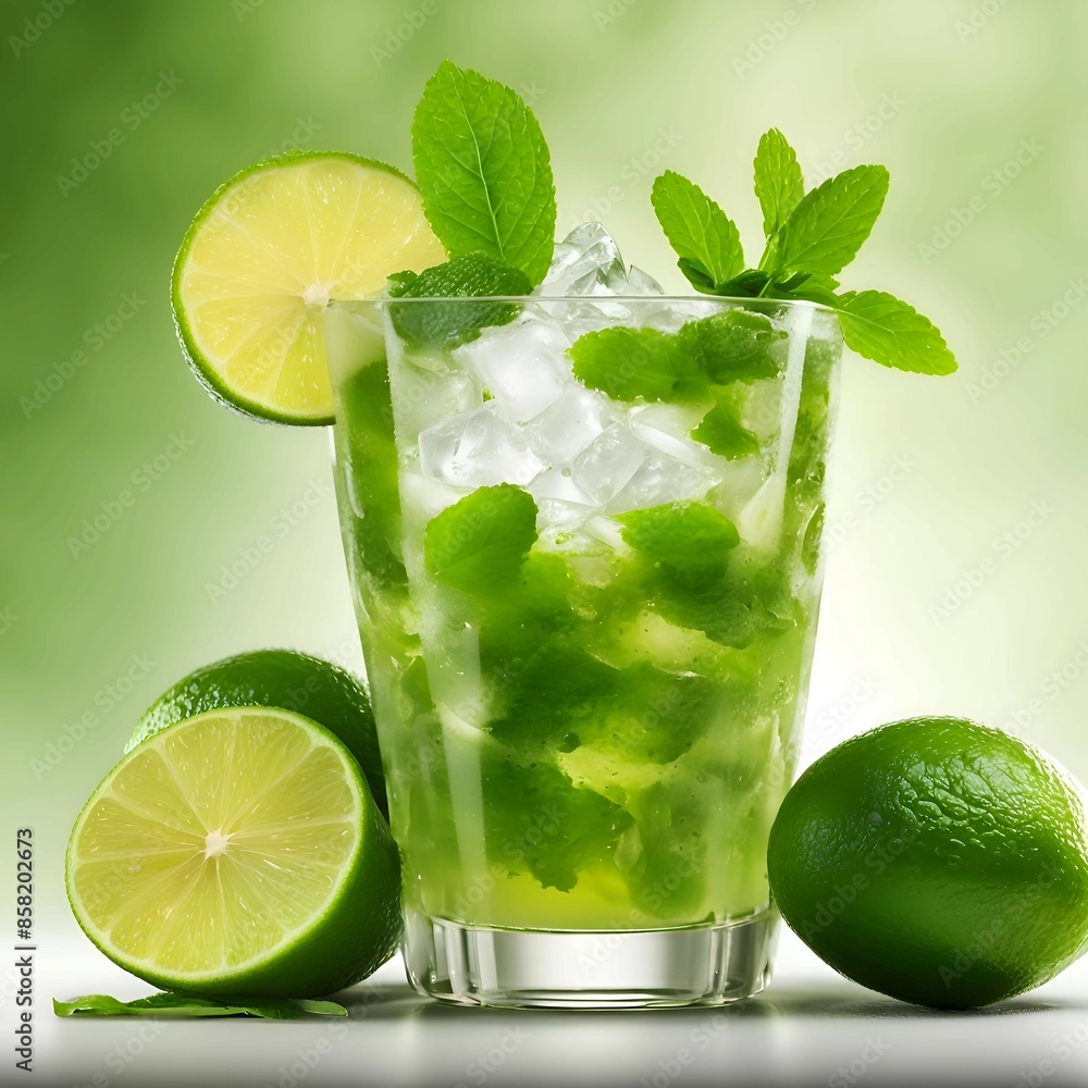 mojito cocktail with mint and lime mojito cocktail with mint and lime