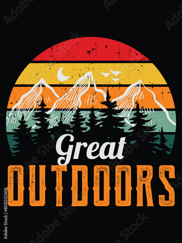 Mountain t-shirt design