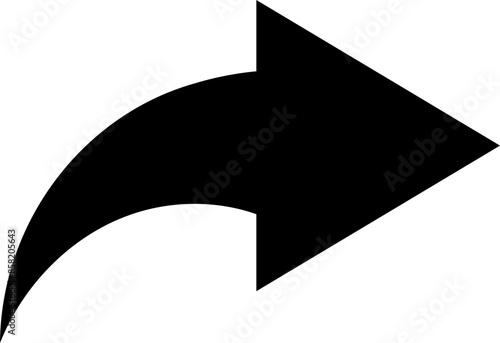 share forward arrow social media icon silhouette.svg
