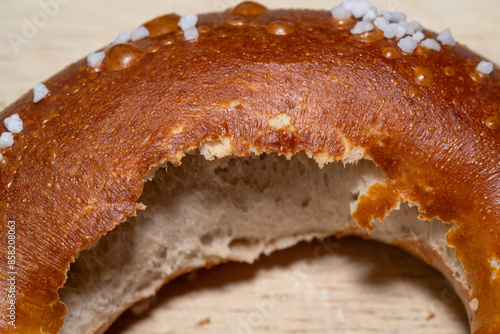 Wallpaper Mural Baked pretzel in close up Torontodigital.ca