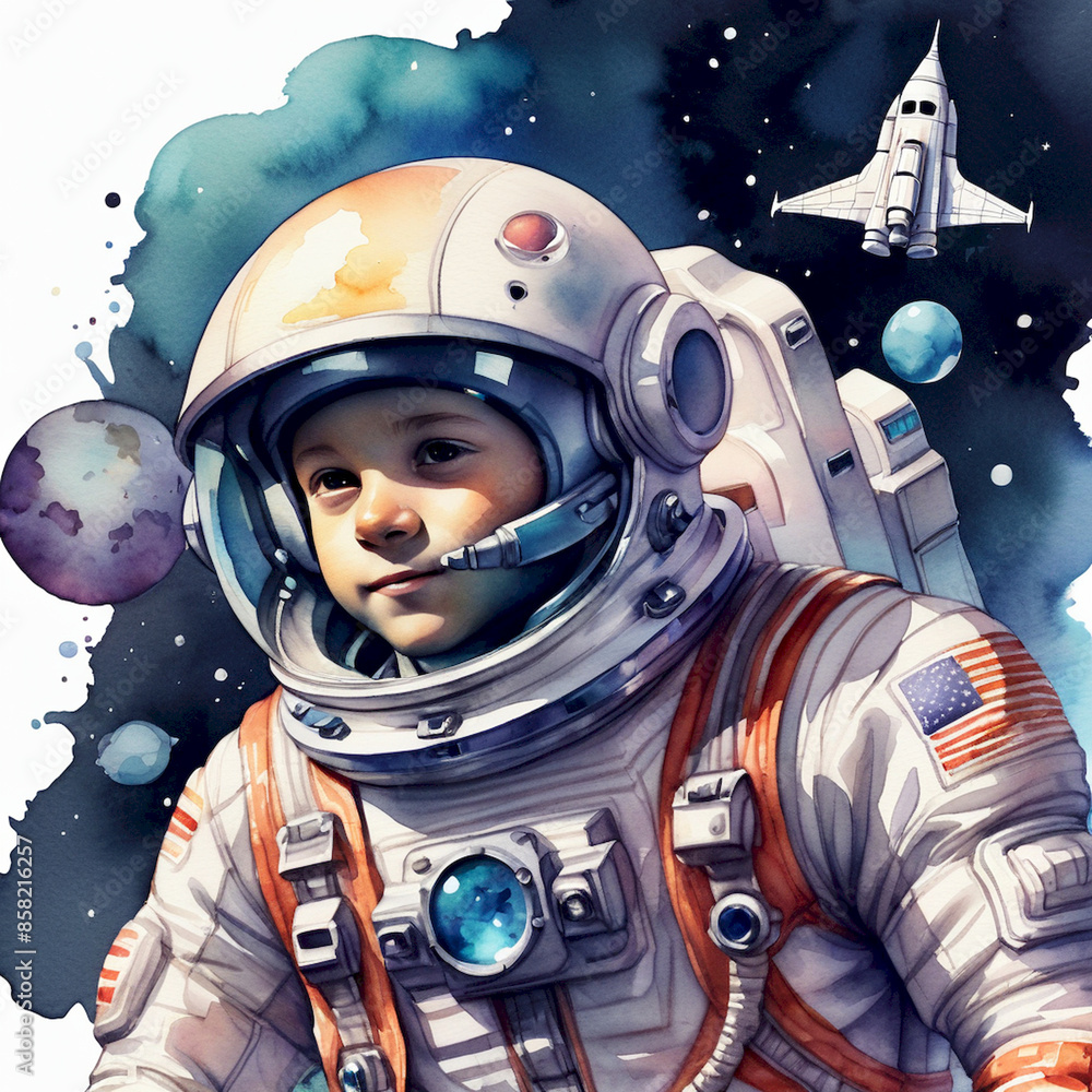 Astronaut Ilustration Design Very Cool Astronaut Ilustration Design Very Cool