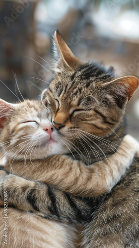 Wallpaper Mural Adorable Kitten Cuddle Torontodigital.ca