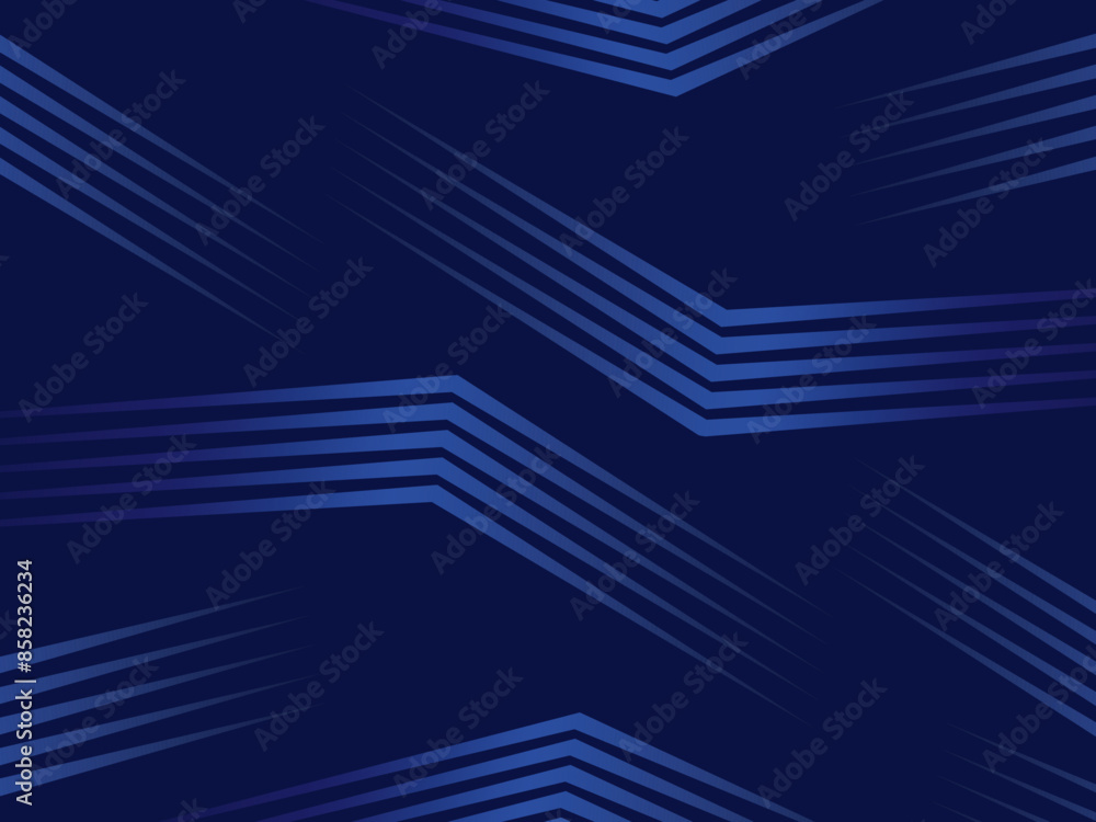 Naklejka premium Premium background design with diagonal dark blue stripes pattern. Vector horizontal template for digital luxury business banner, contemporary formal invitation, luxury voucher, gift certificate, etc.