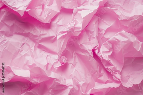 Wallpaper Mural A pink piece of paper with a crumpled texture Torontodigital.ca