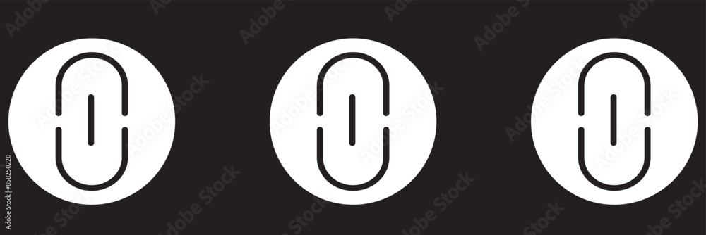 Chain link icon. Link icon. Two connected chain links. Chain link icon. Link icon. Two connected chain links.
