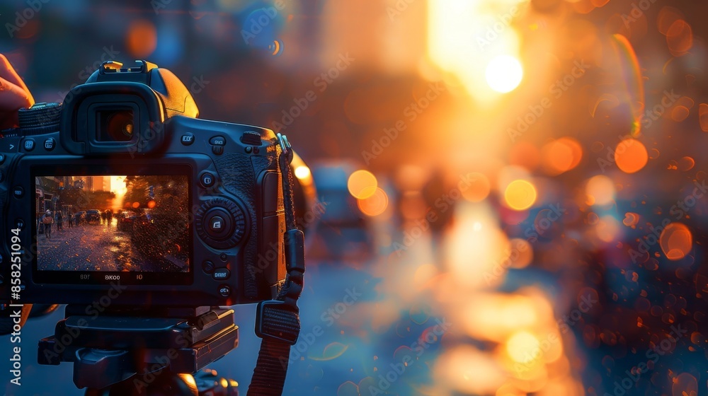 Capturing the Golden Hour in the City Capturing the Golden Hour in the City