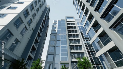 Wallpaper Mural Urban Skyscrapers Reflecting the City Torontodigital.ca