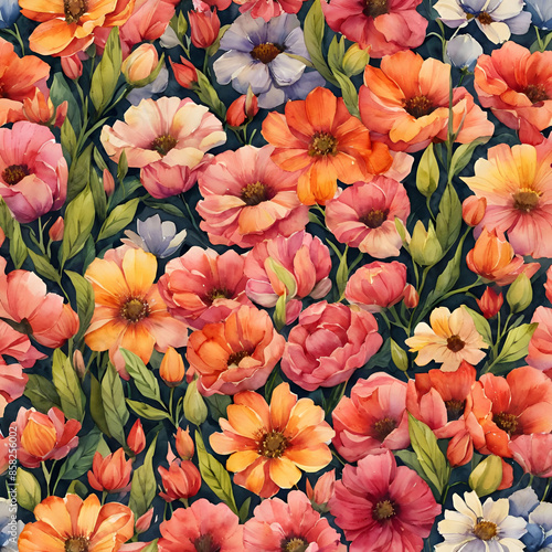 Wallpaper Mural Flower background  Torontodigital.ca