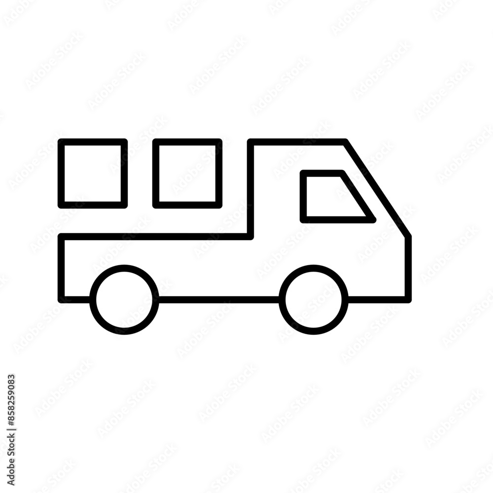 truck delivery icon vector design element truck delivery icon vector design element