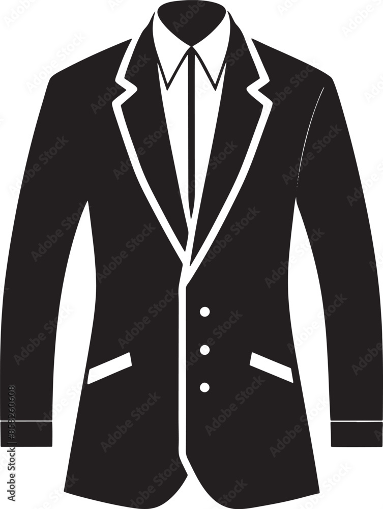 illustration of man suit design black and white illustration of man suit design black and white