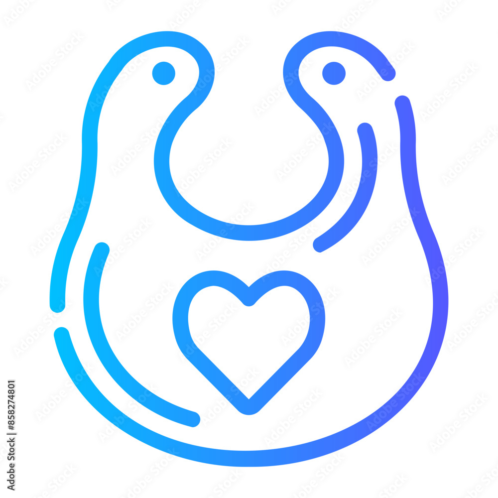 Obraz premium baby bib