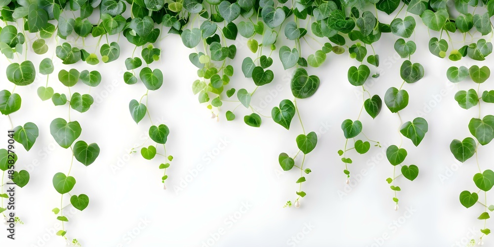 String of Pearl and String of Heart plants in a watercolor collection. Concept Botanical Watercolors, Plant Illustrations, String of Pearls, String of Hearts, Home Decor String of Pearl and String of Heart plants in a watercolor collection. Concept Botanical Watercolors, Plant Illustrations, String of Pearls, String of Hearts, Home Decor