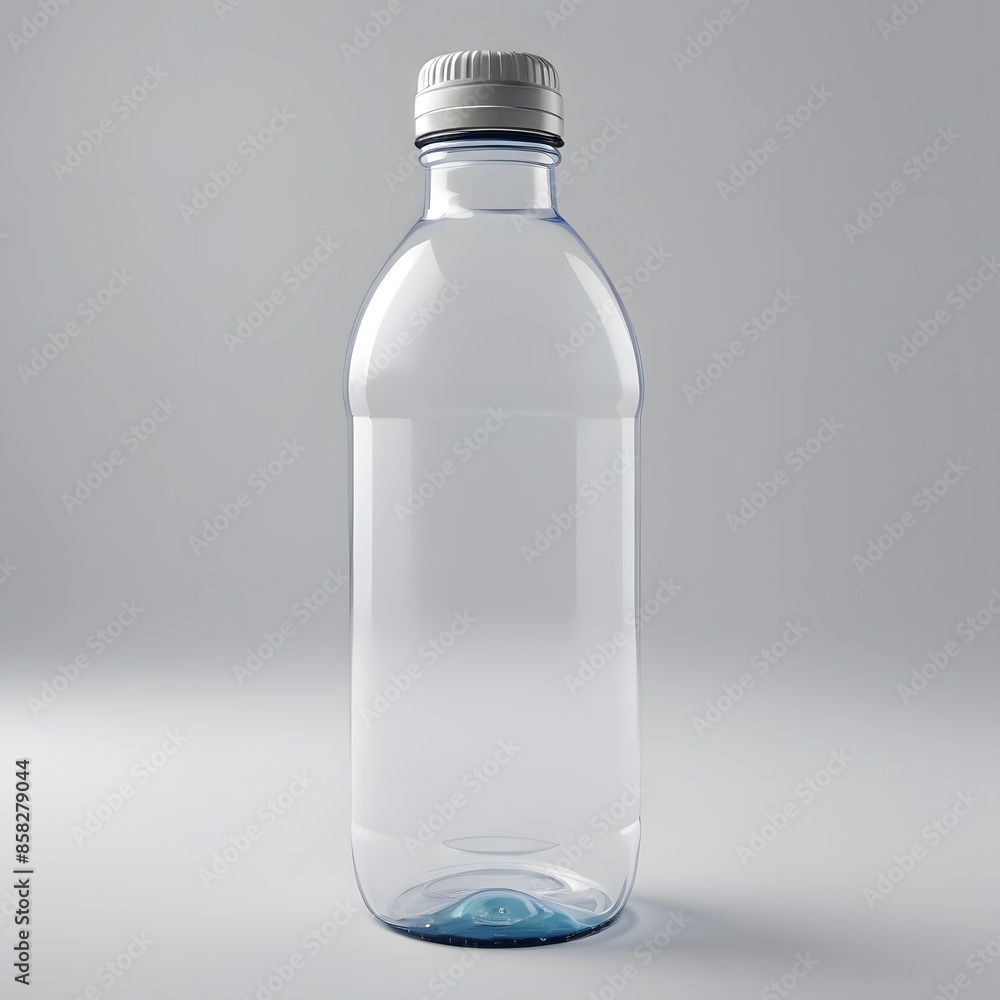 Naklejka premium Empty Plastic Water Bottle