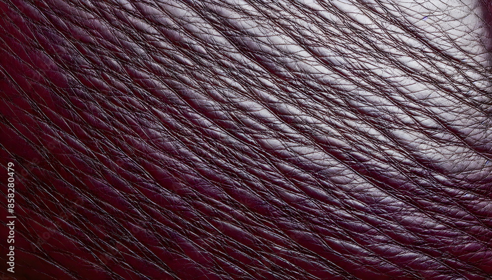 Fototapeta premium Brown Leather Sheet Texture Background Surface 