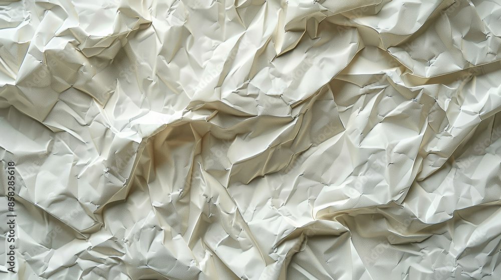 Macro texture of crumpled paper Macro texture of crumpled paper